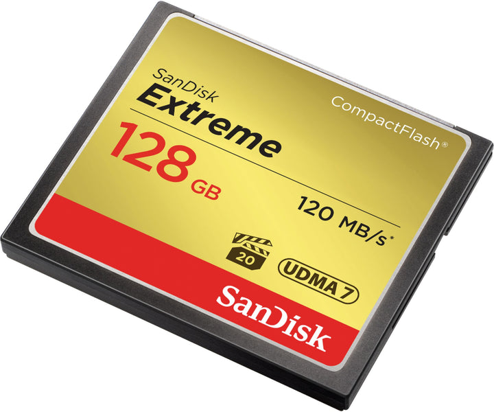 SanDisk - Extreme 128GB CompactFlash (CF) Memory Card_1