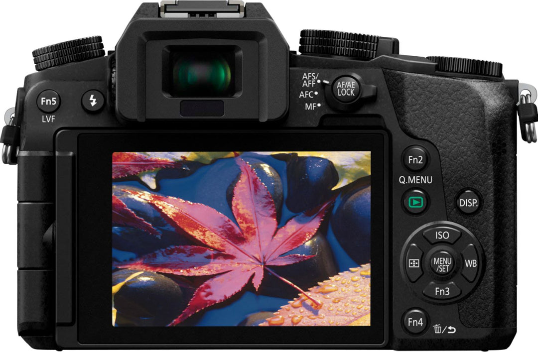 Panasonic - LUMIX G7 Mirrorless 4K Photo Digital Camera Body with 14-42mm f3.5-5.6 II Lens - DMC-G7KK - Black_2