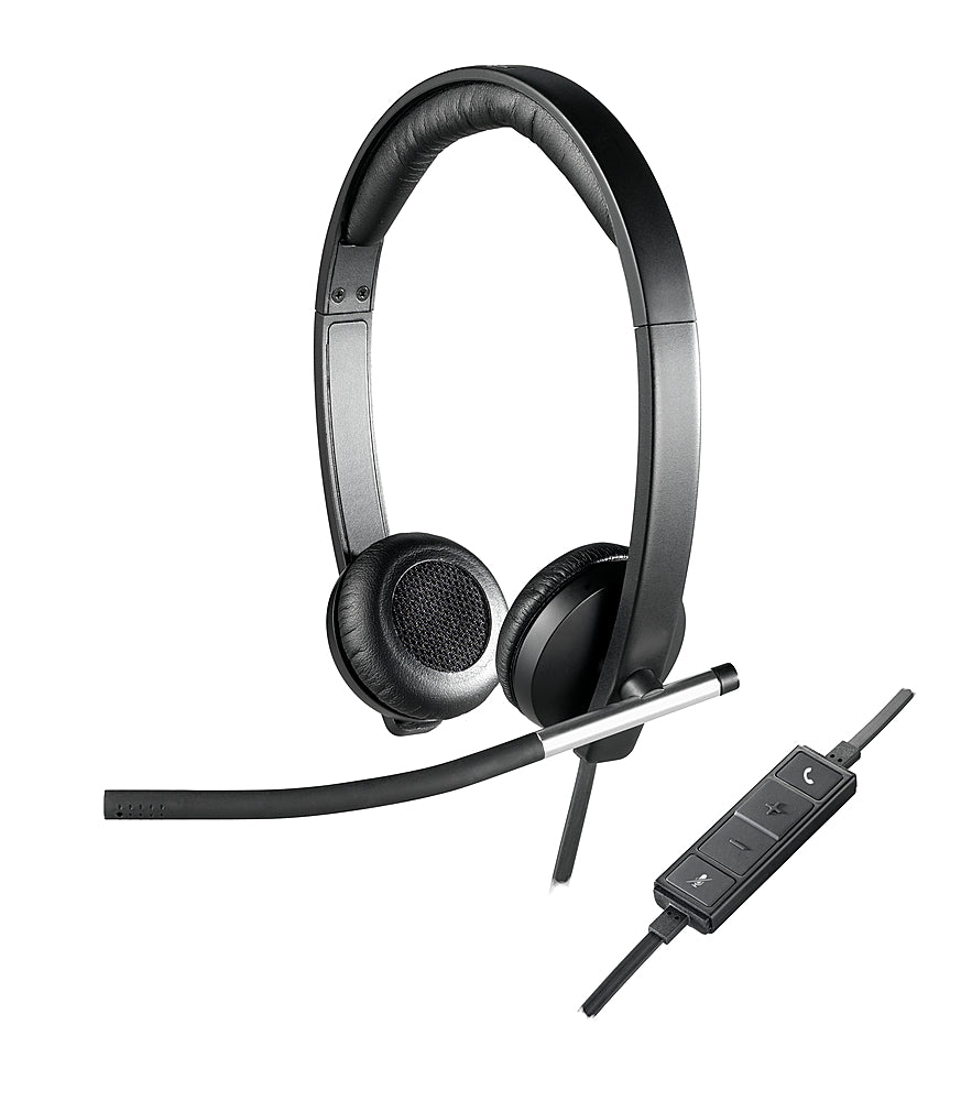 Logitech - H650e Headset Stereo - Black_1