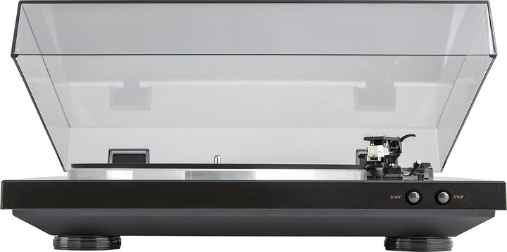 Denon - DP-300F Fully Automatic Analog Turntable with Built-In Phono Equalizer, Unique Tonearm Design, Slim Design - Black_3