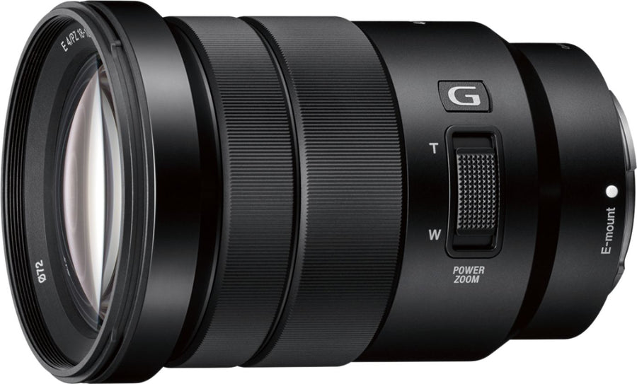 Sony - E PZ 18-105mm f/4.0 G OSS Power Zoom Lens for Select E-Mount Cameras - Black_0