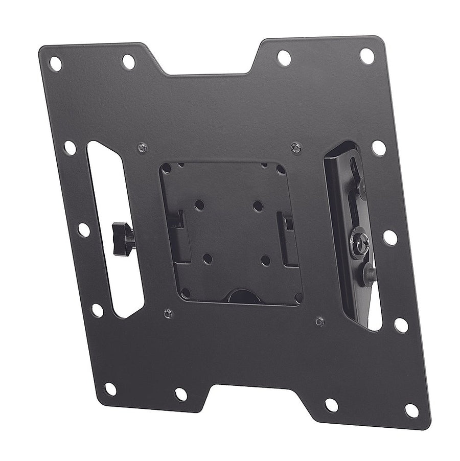 Peerless-AV - SmartMount Tilt Display Wall Mount For Most 22" - 43" Flat Panel Displays - Black, Semi-gloss Black_0