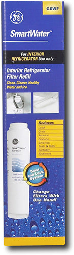 Slim Replacement Water Filter for GE Refrigerators - White_0
