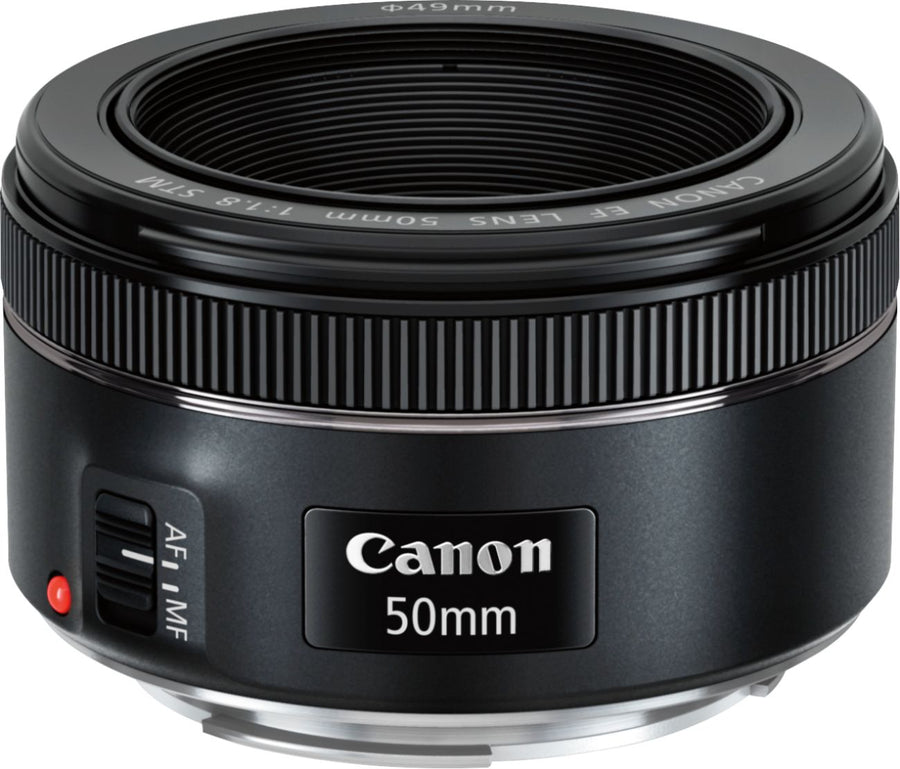 Canon - EF 50mm f/1.8 STM Standard Lens - Black_0