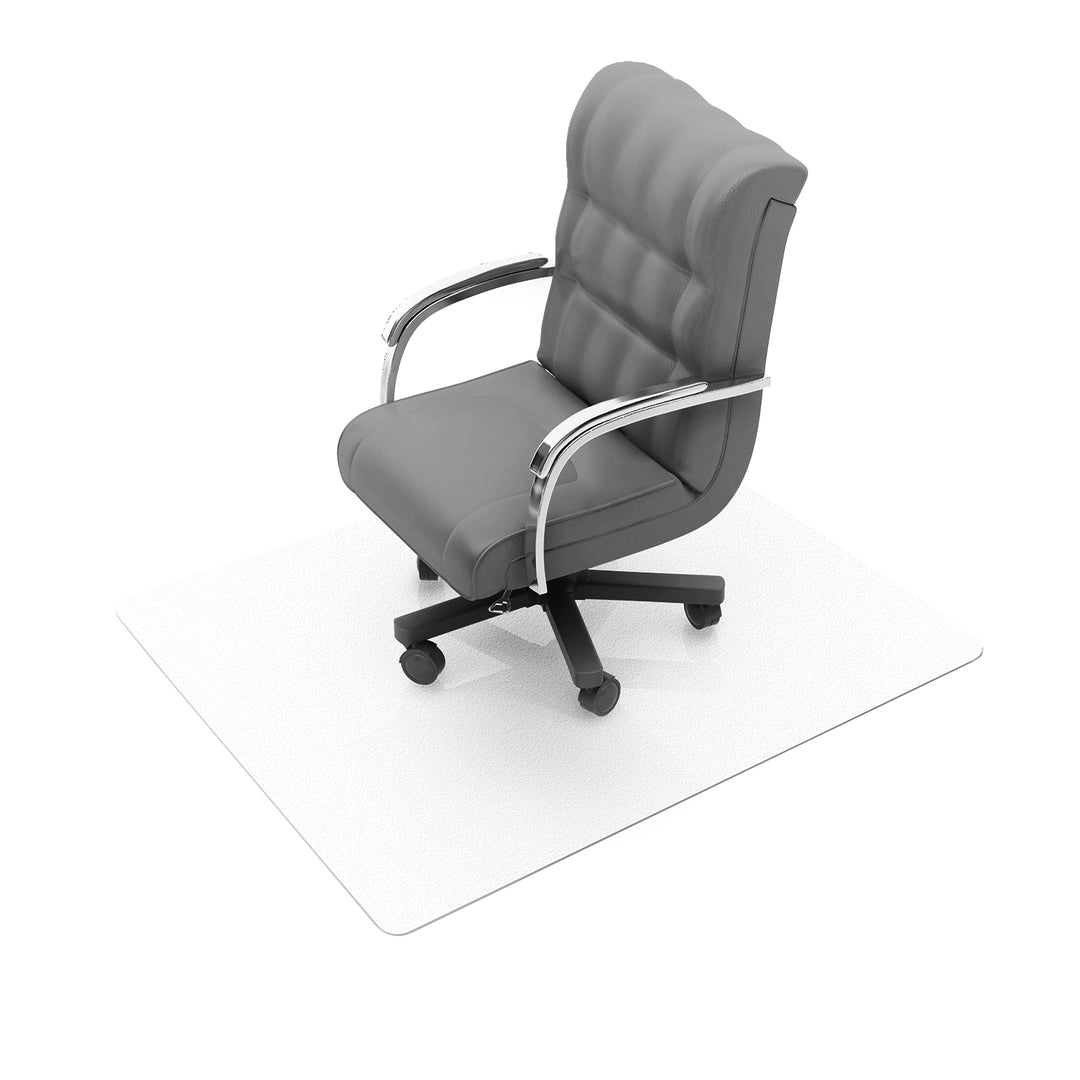 Floortex Eco-Friendly Anti-Slip Chair Mat Made from 50% Recycled Enhanced Polymer 48" x 60" for Hard Floor - Clear_2