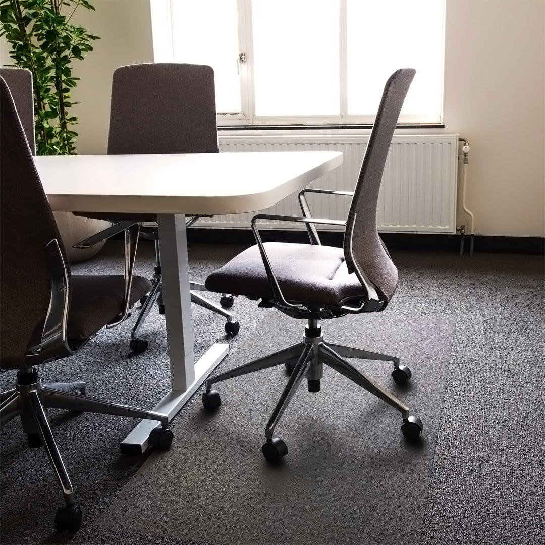 Floortex Executive XXL Polycarbonate Floor Protector 60" x 118" for Carpet - Clear_2