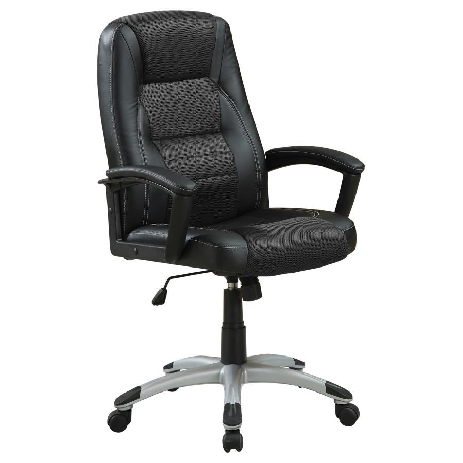 Adjustable Height Office Chair Black_1
