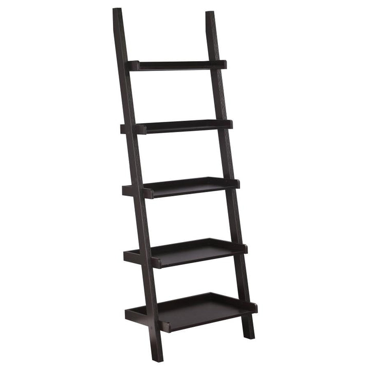 Bower 3-piece Storage Ladder Bookcase Set Cappuccino_4