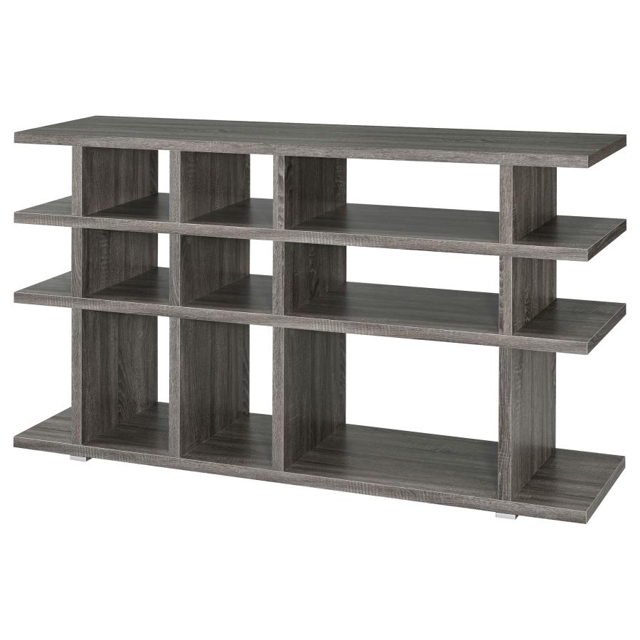 Santos 3-tier Bookcase Weathered Grey_8