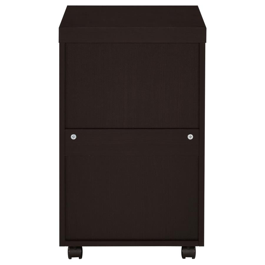 Skeena 3-drawer Mobile Storage Cabinet Cappuccino_11