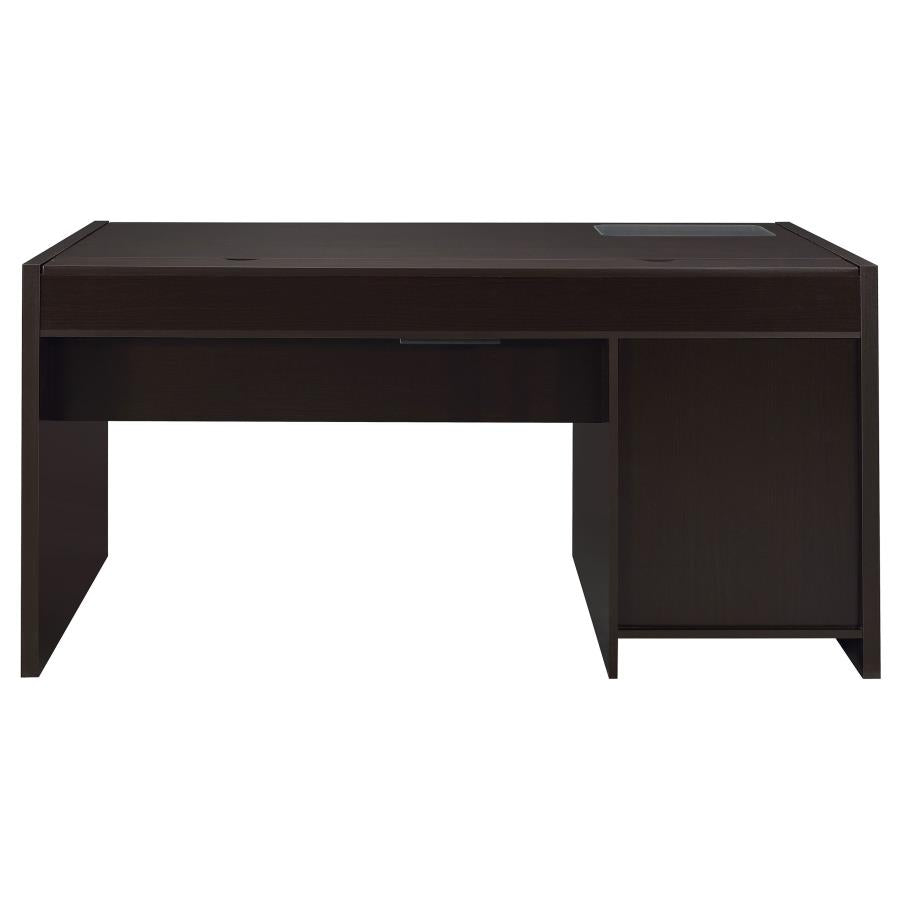 Halston 3-drawer Connect-it Office Desk Cappuccino_7