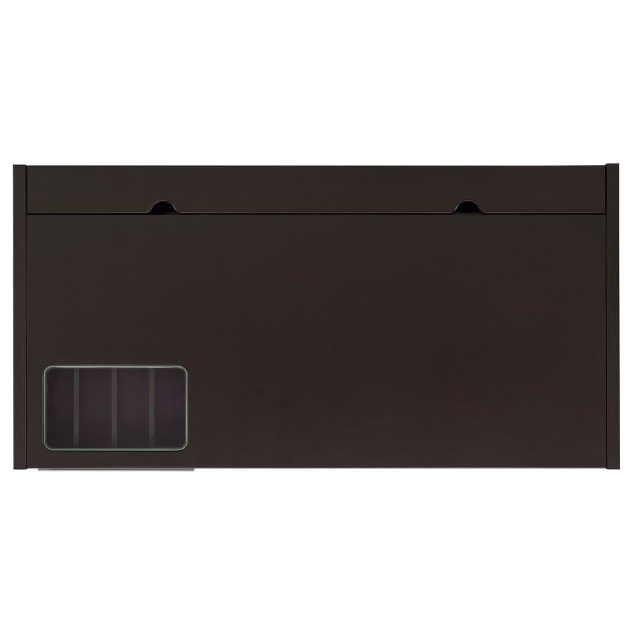 Halston 3-drawer Connect-it Office Desk Cappuccino_9