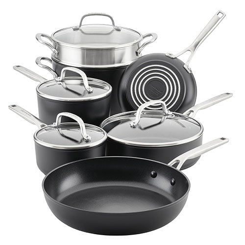 11pc Hard-Anodized Induction Cookware Set_0