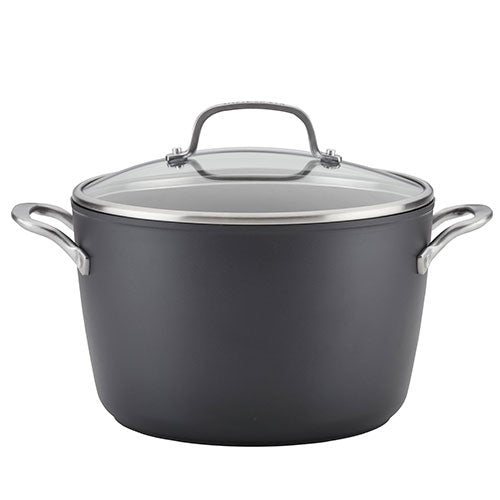 8qt Hard-Anodized Induction Stockpot w/ Lid_0