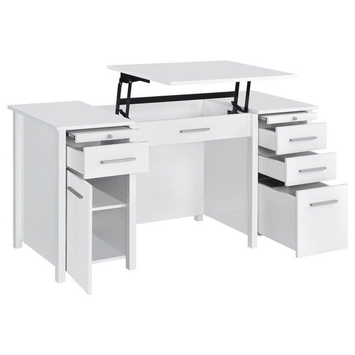 Dylan 4-drawer Lift Top Office Desk_9
