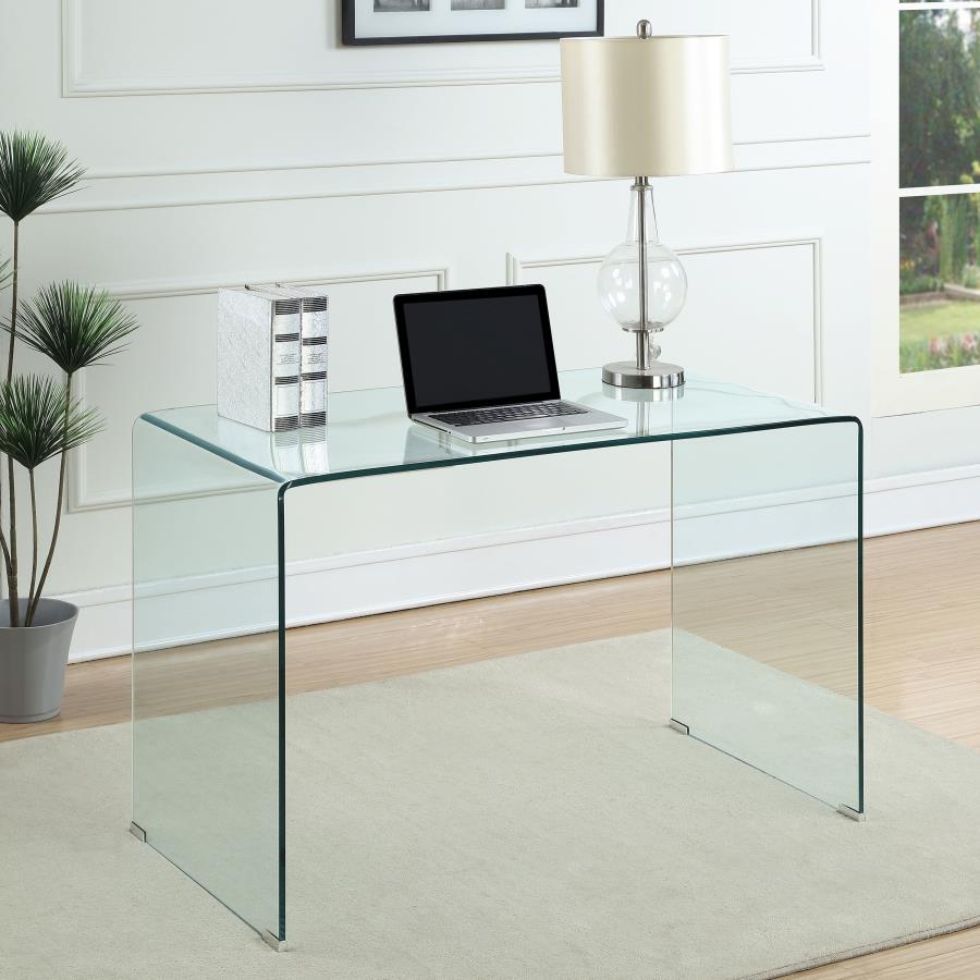Highsmith Glass Writing Desk Clear_0
