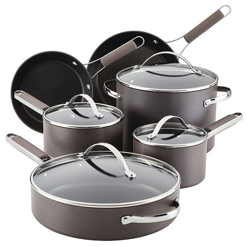 Professional Hard Anodized 10pc Cookware Set_0