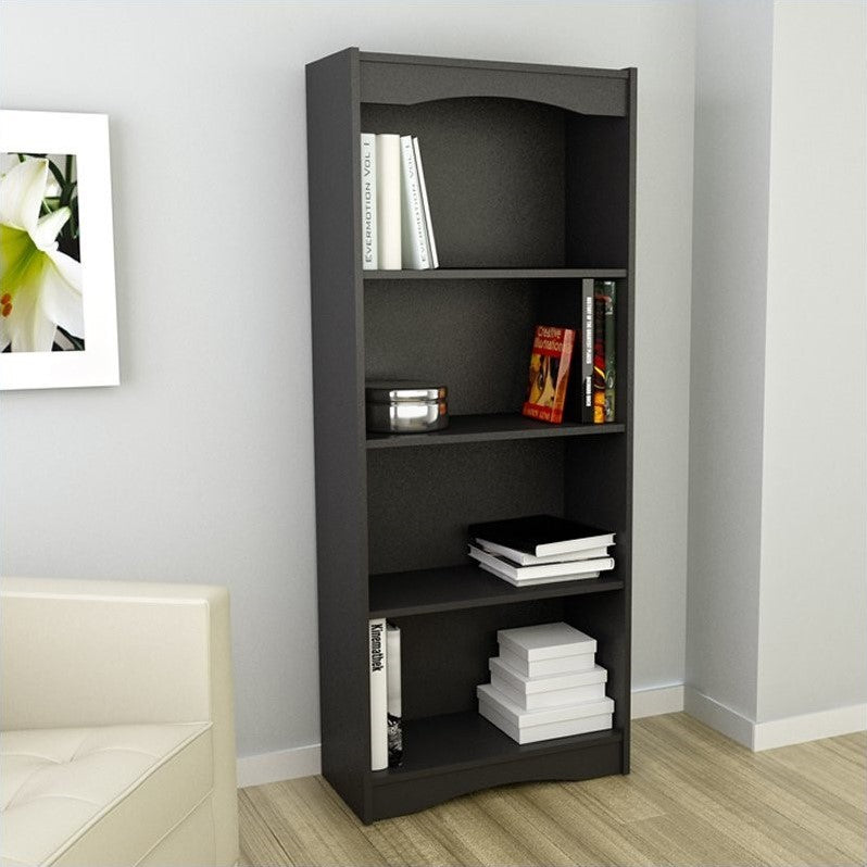Sonax - 4-Shelf Bookcase - Black_0