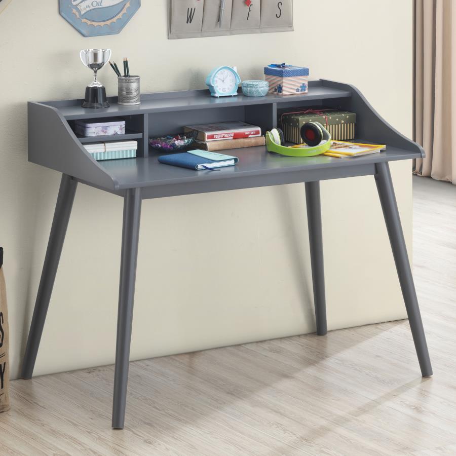 Percy 4-compartment Writing Desk Grey_0