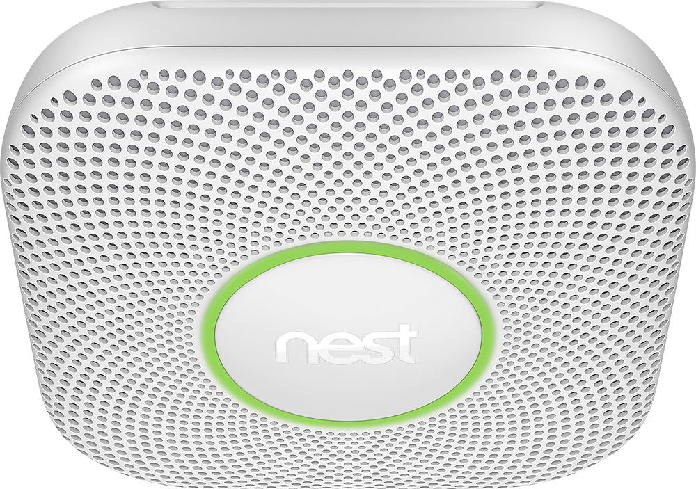 Google - Nest Protect 2nd Generation Smart Smoke/Carbon Monoxide Wired Alarm - White_6