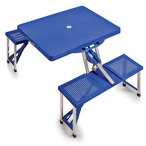 Oniva Folding Picnic Table w/ Seats Blue_0