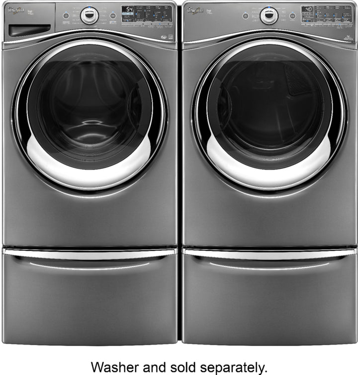 Maytag - Washer/Dryer Laundry Pedestal with Storage Drawer - Metallic slate_14