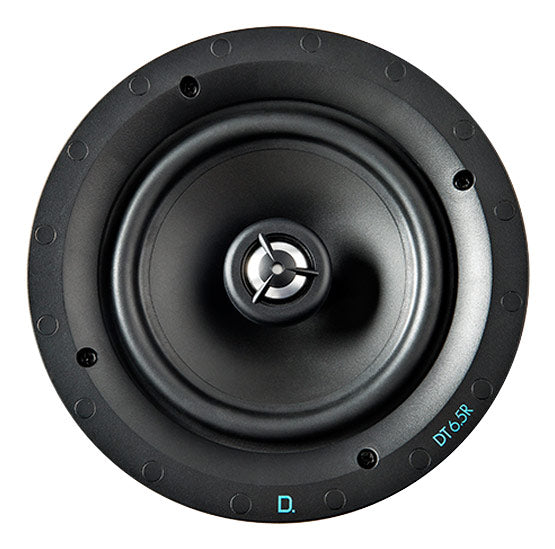 Definitive Technology - DT Series 6.5" 2-Way In-Ceiling Speaker (Each) - Black_0