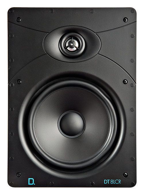 Definitive Technology - DT Series 8" 2-Way In-Wall Speaker (Each) - Black_0
