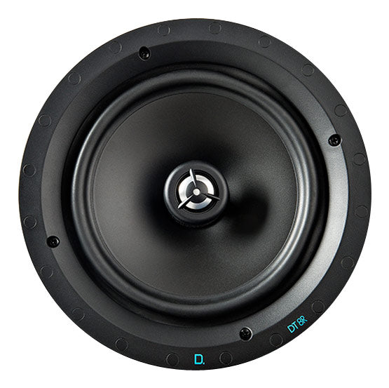 Definitive Technology - DT Series 8" 2-Way In-Ceiling Speaker (Each) - Black_0