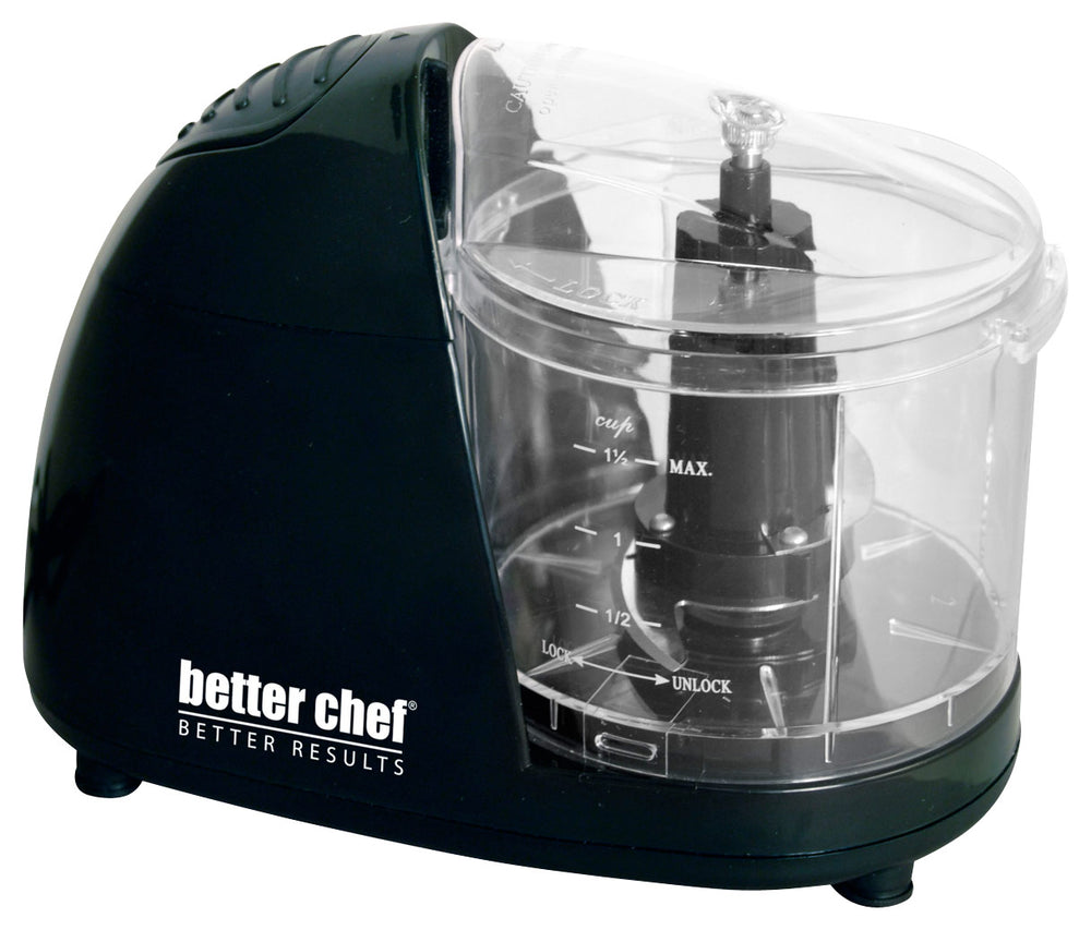 Better Chef - 1-1/2-Cup Compact Chopper - Black_1
