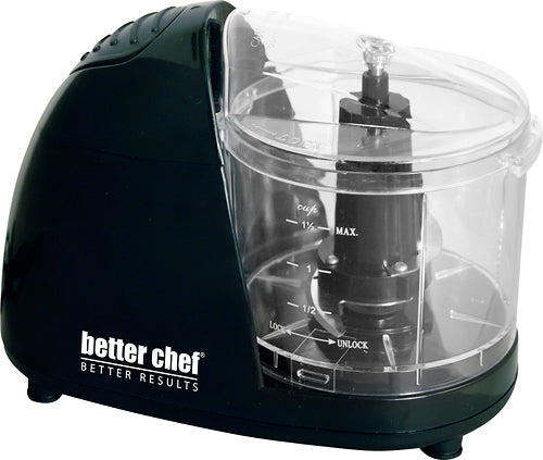 Better Chef - 1-1/2-Cup Compact Chopper - Black_0