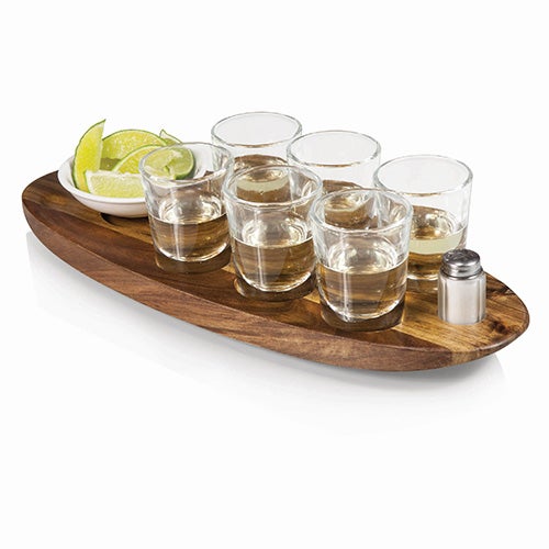 Cantinero Shot Glass Serving Set w/ Tray_0