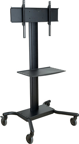 Peerless-AV - SmartMount Flat Panel Cart For 32" to 75" displays - Black_1