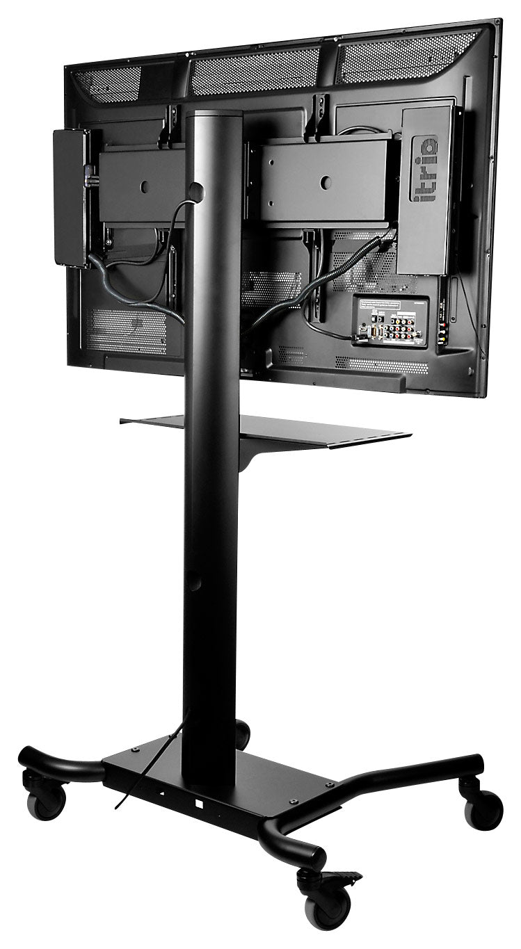 Peerless-AV - SmartMount Flat Panel Cart For 32" to 75" displays - Black_3