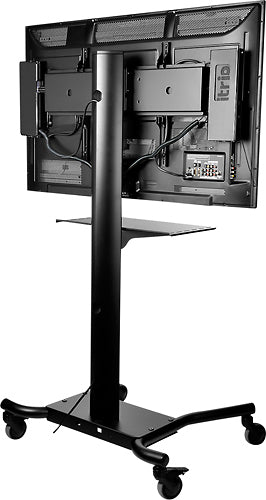 Peerless-AV - SmartMount Flat Panel Cart For 32" to 75" displays - Black_2