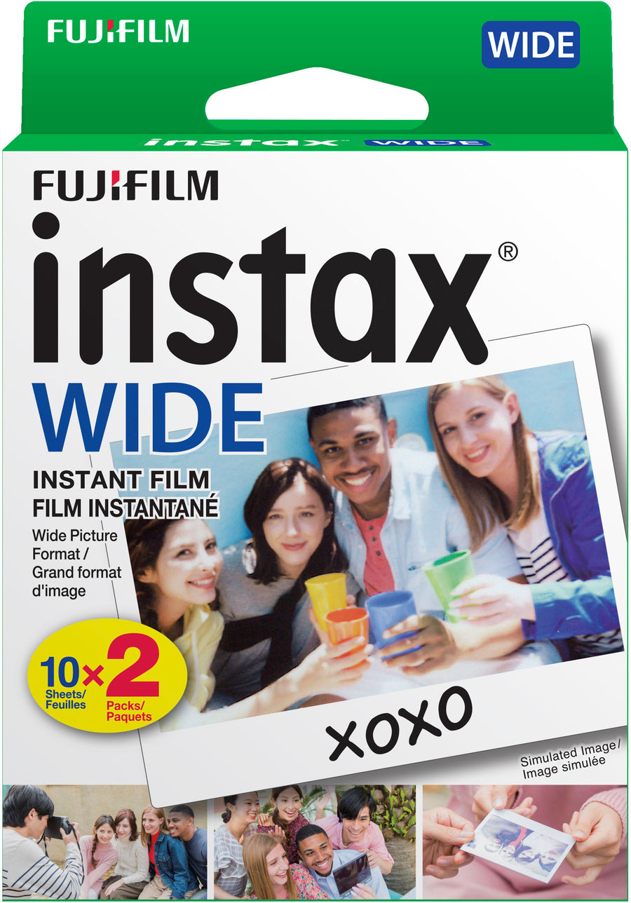 Fujifilm - instax Wide Instant Film Twin Pack - White_0