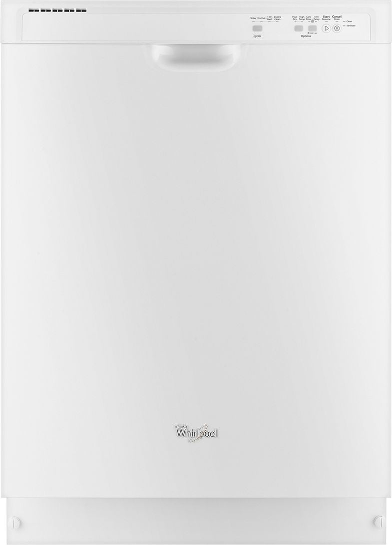 Whirlpool - 24" Tall Tub Built-In Dishwasher - White_0