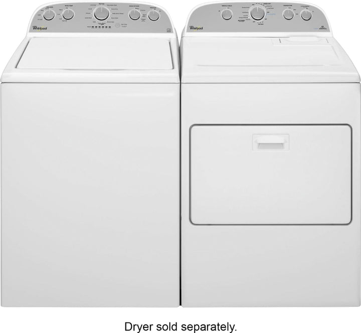 Whirlpool - 4.3 Cu. Ft. High Efficiency Top Load Washer with Smooth Wave Stainless Steel Wash Basket - White_5