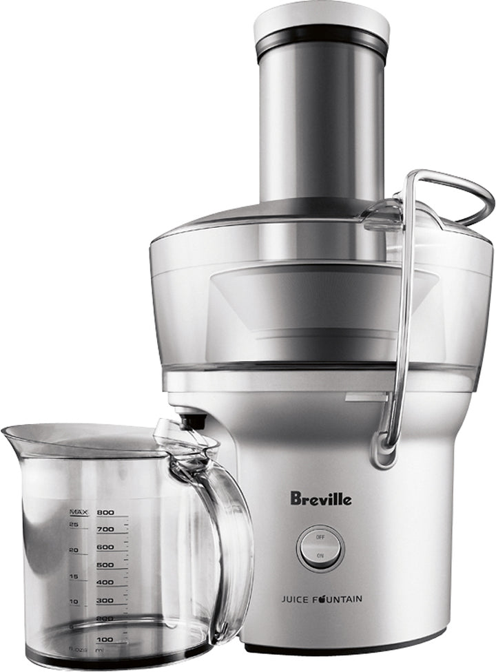 Breville - Juice Fountain Compact Electric Juicer - Silver_1