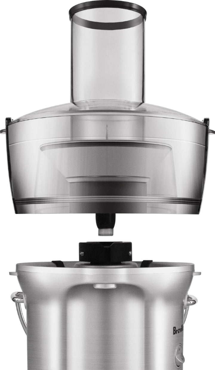 Breville - Juice Fountain Compact Electric Juicer - Silver_4