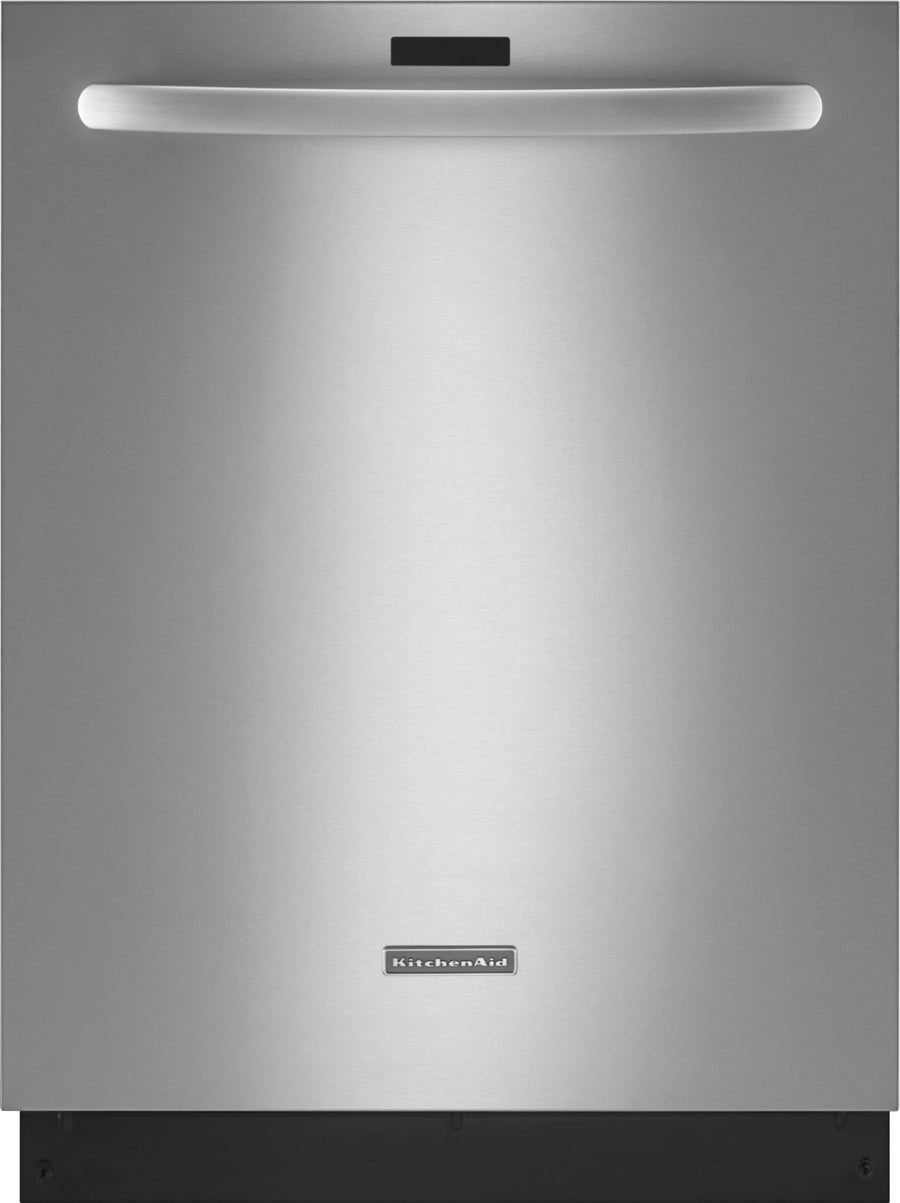 KitchenAid - Top Control Built-In Dishwasher with Stainless Steel Tub, Clean Water Wash System, 43dBA - Stainless steel_0