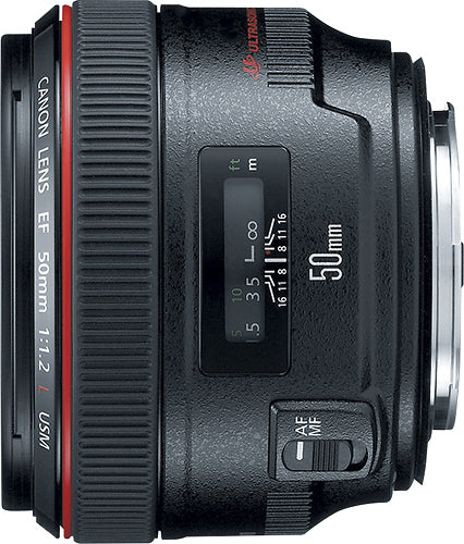 Canon - EF 50mm f/1.2L USM Standard Lens - Black_0
