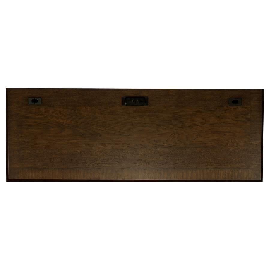 Hartshill Credenza with Power Outlet Burnished Oak_14