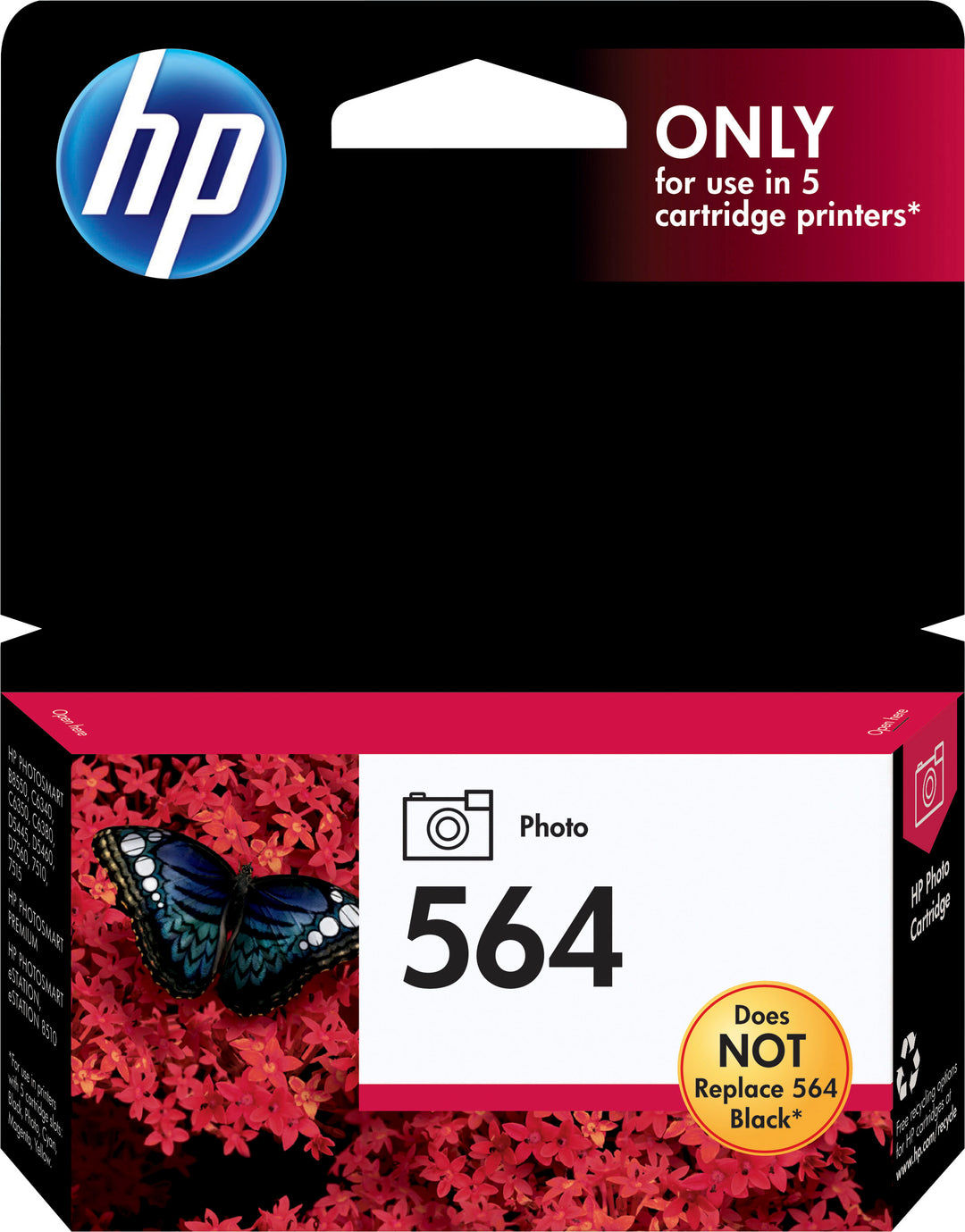 HP - 564 Standard Capacity Ink Cartridge - Photo Black_0