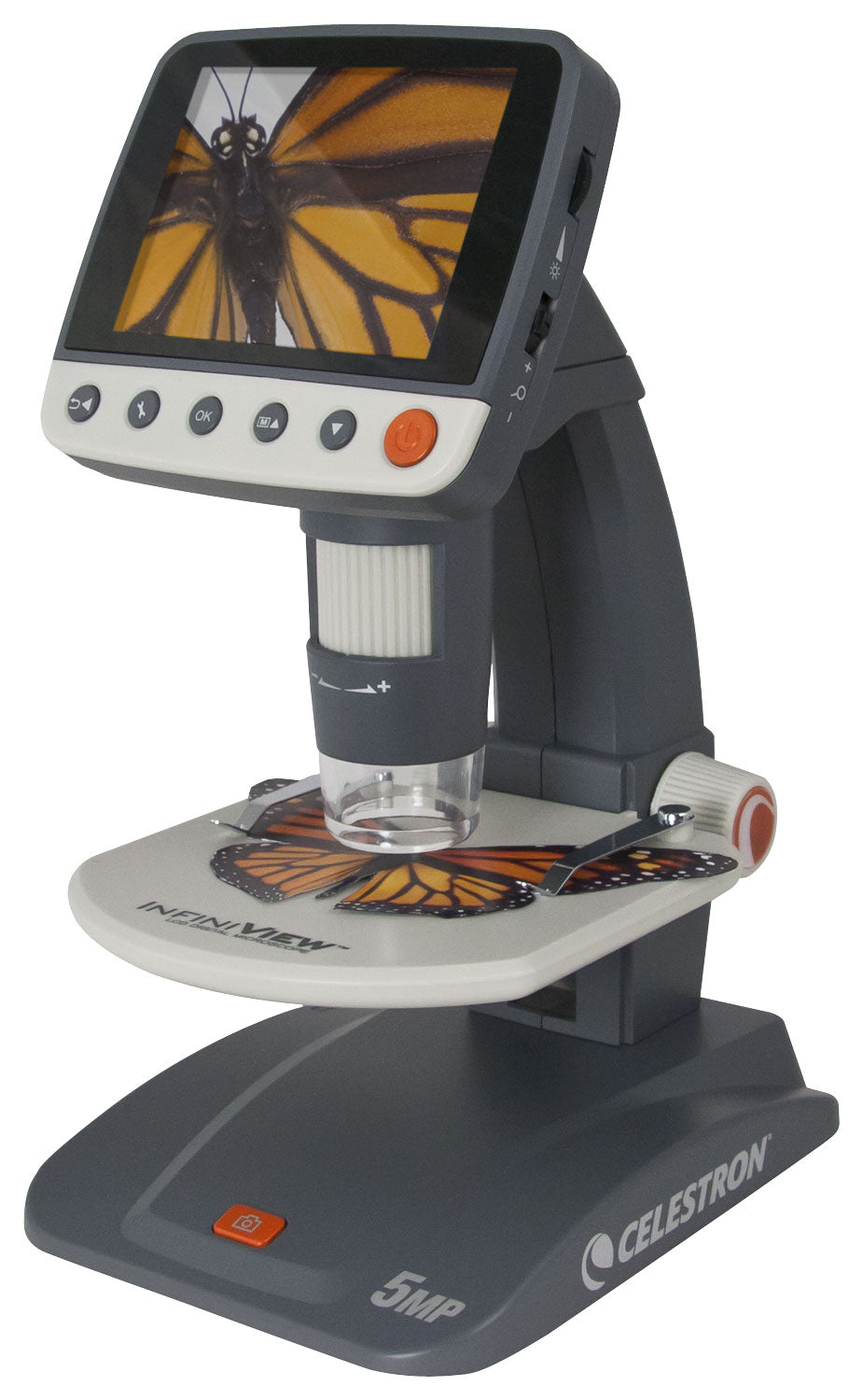 Celestron - Infiniview LCD Digital Microscope - Gray_1