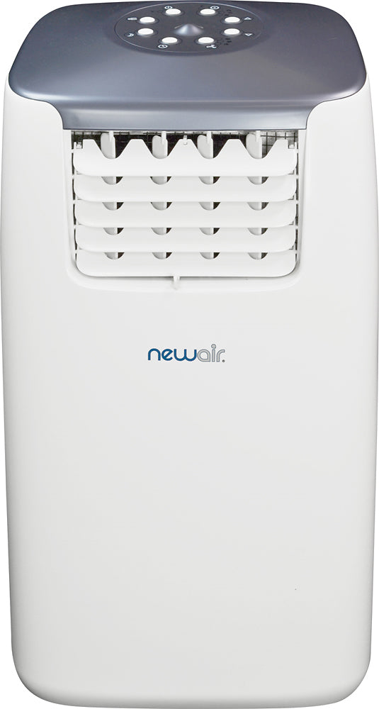 NewAir - 525 Sq. Ft. Portable Air Conditioner and Heater, 8,600 BTUs (8,532 BTU, DOE), Window Venting Kit and Remote Control - White_0