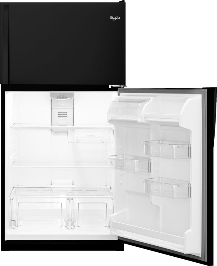 Whirlpool - 20.5 Cu. Ft. Top-Freezer Refrigerator - Black_7