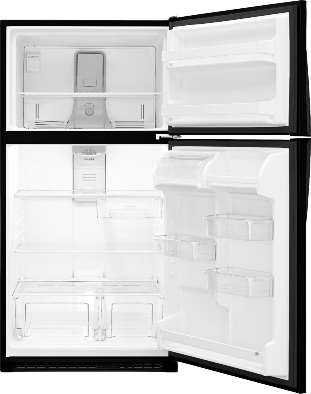Whirlpool - 20.5 Cu. Ft. Top-Freezer Refrigerator - Black_2