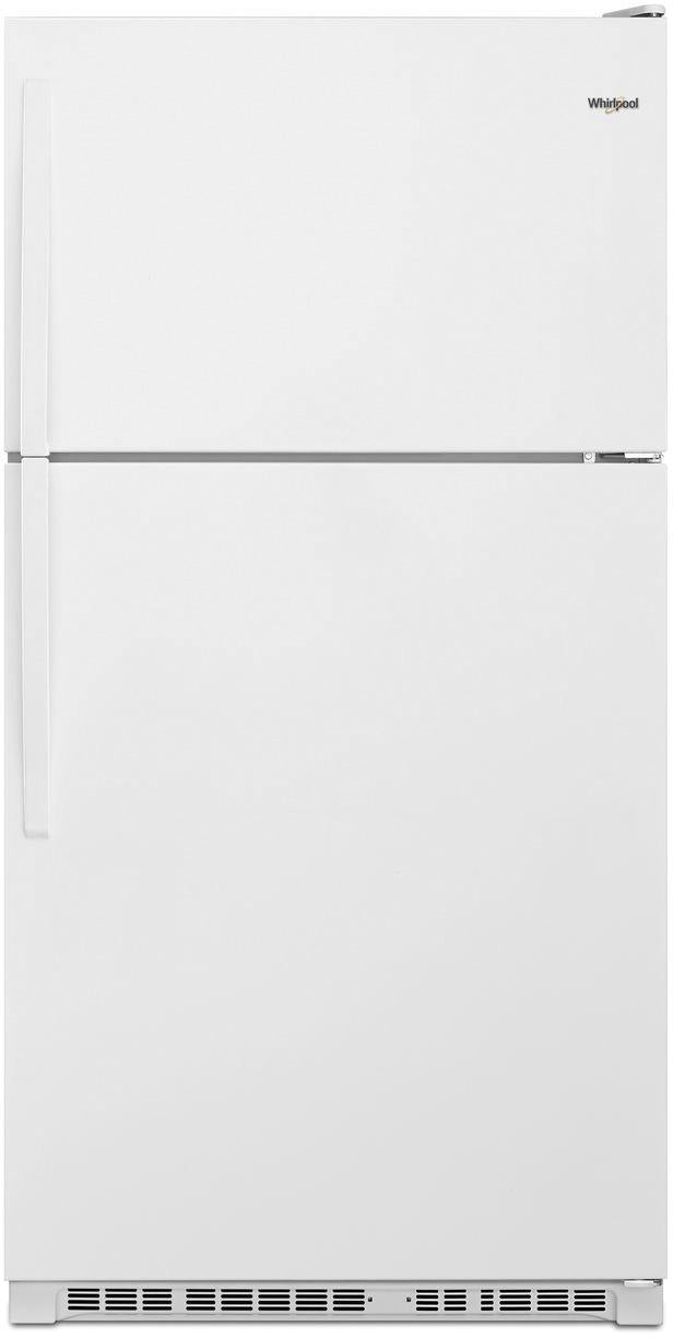 Whirlpool - 20.5 Cu. Ft. Top-Freezer Refrigerator - White_0