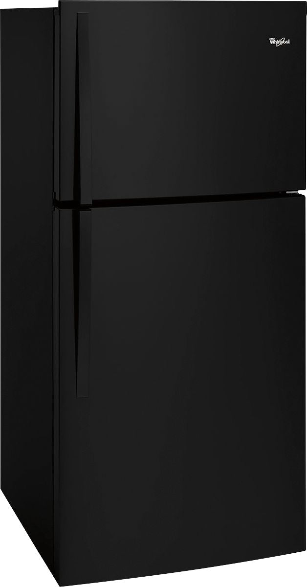 Whirlpool - 19.3 Cu. Ft. Top-Freezer Refrigerator - Black_1